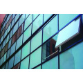 wanjia good quality mirror glass curtain wall